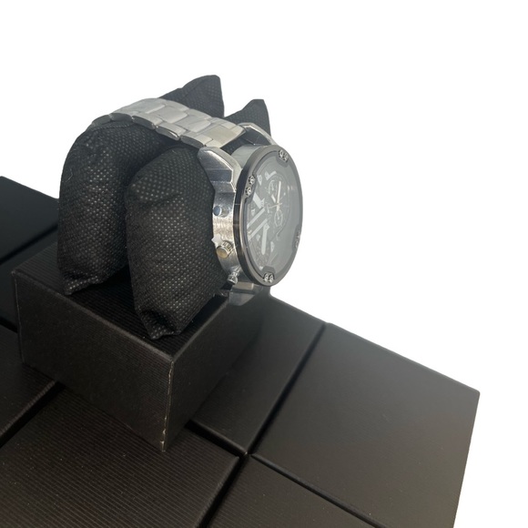 Men’s Big Faced Tactical Large Dial sports bling watch Money Baller Daddy.     1 - Picture 3 of 4